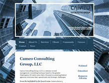 Tablet Screenshot of cameocg.com